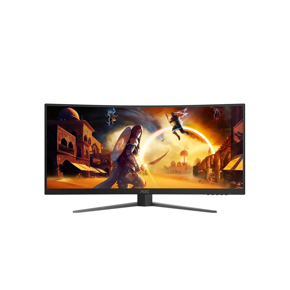 AOC CU34G4 Monitorius | 34", UWQHD, Curved VA, 180 Hz