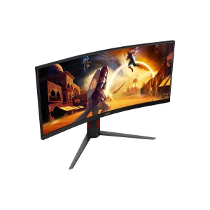AOC CU34G4 Monitorius | 34", UWQHD, Curved VA, 180 Hz