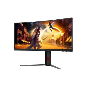 AOC CU34G4 Monitorius | 34", UWQHD, Curved VA, 180 Hz