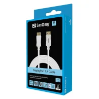 SANDBERG Cable 8K60Hz 2m DisplayPort 1.4 Kabelis