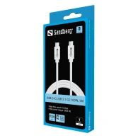 SANDBERG USB-C-C USB 3.1 G2 100W 1M USB-C Kabelis