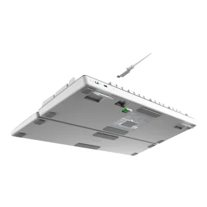 RAZER Pro Type Ultra Wireless Belaidė Klaviatūra | White, Yellow Linear