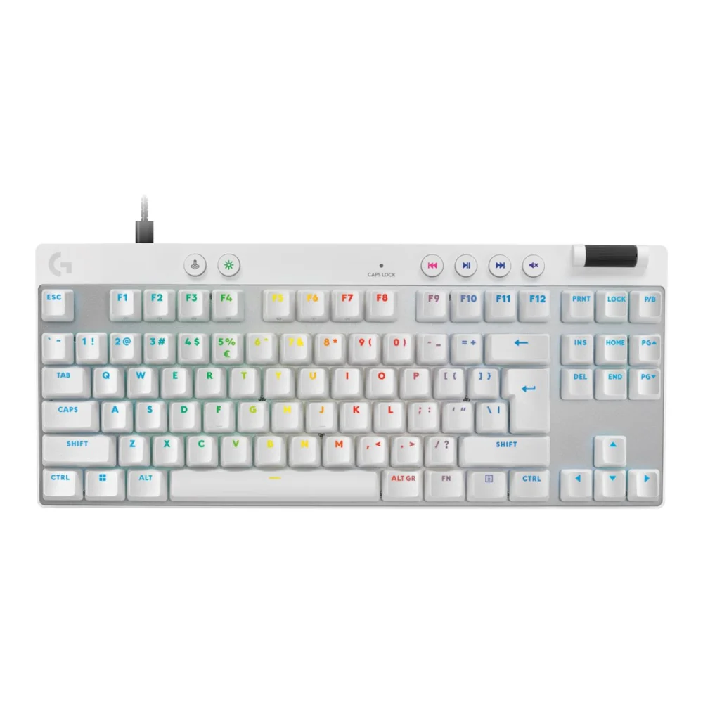 Logitech G PRO X TKL RAPID Žaidimų Klaviatūra | White