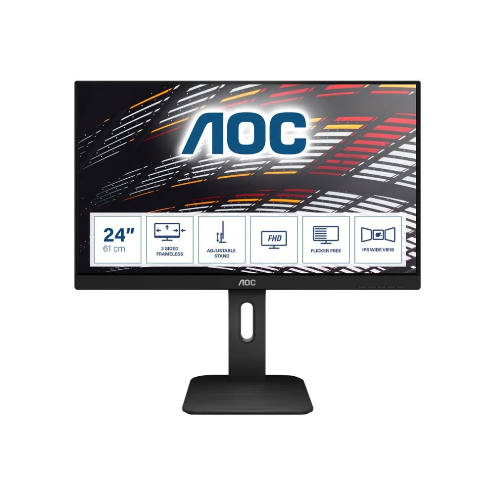 AOC X24P1 Monitorius | 24", FHD, IPS, 60 Hz