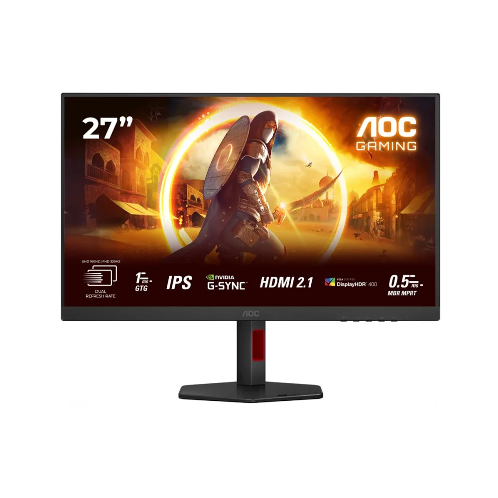 AOC U27G4R Monitorius | 27", UHD, IPS, 320 Hz