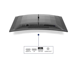 EVNIA 34M2C6500/00 Monitorius | 34", UWQHD, OLED, 175 Hz