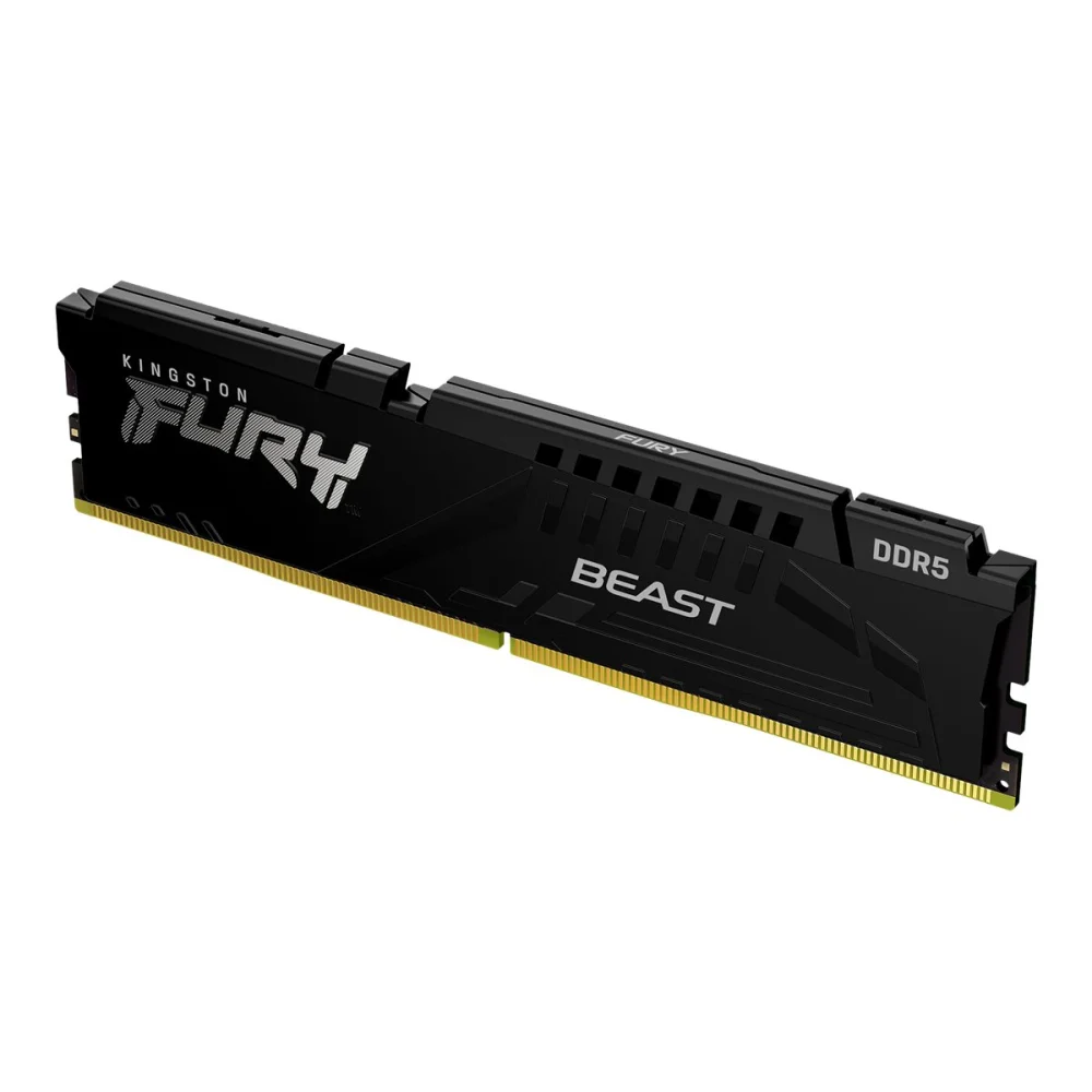 KINGSTON FURY Beast 16GB DDR5 RAM Atmintis | 5600 MT/s, CL40, 1x16GB, Black