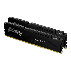 KINGSTON FURY Beast 32GB DDR5 RAM Atmintis | 5600 MT/s, CL40, 2x16GB, Black
