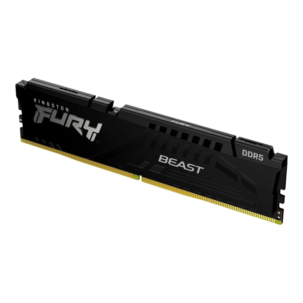 KINGSTON FURY Beast 16GB DDR5 RAM Atmintis | 5600 MT/s, CL36, 1x16GB, Black