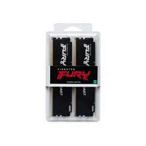 KINGSTON FURY Beast 64GB DDR5 RAM Atmintis | 6000 MT/s, CL30, 2x32GB, Black
