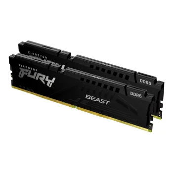 KINGSTON FURY Beast 32GB DDR5 RAM Atmintis | 6400 MT/s, CL32, 2x16GB, Black