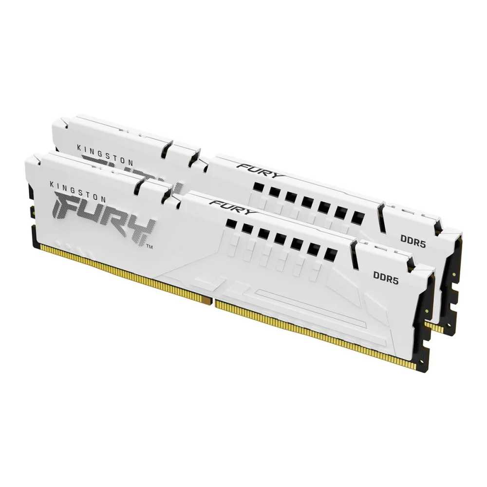 KINGSTON FURY Beast 32GB DDR5 RAM Atmintis | 6000 MT/s, CL36, 2x16GB, White