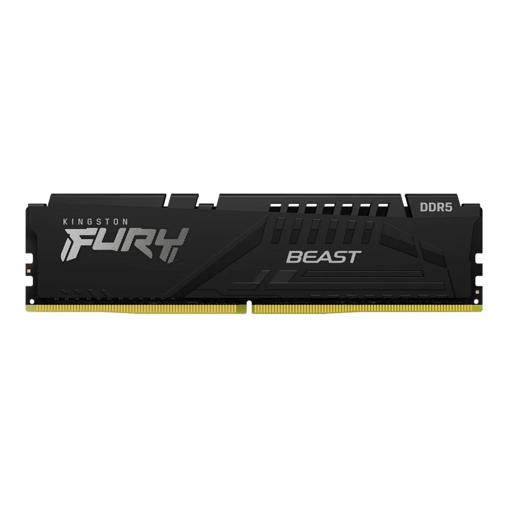 KINGSTON FURY Beast 16GB DDR5 RAM Atmintis | 6000 MT/s, CL36, 1x16GB, Black