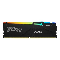 KINGSTON FURY Beast 64GB DDR5 RAM Atmintis | 6000 MT/s, CL36, 2x32GB, Black, RGB