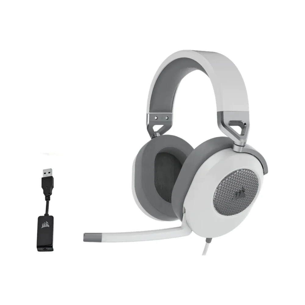 Corsair HS65 Surround Žaidimų Ausinės | White