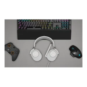 Corsair HS65 Surround Žaidimų Ausinės | White