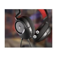 Corsair HS35 v2 Žaidimų Ausinės | Red