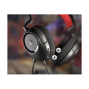 Corsair HS35 v2 Žaidimų Ausinės | Red