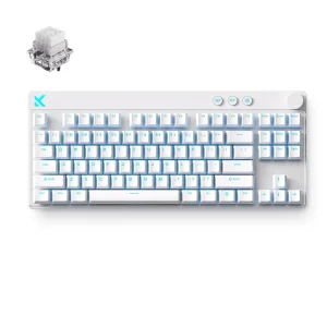 MCHOSE Mix 87 HE Magnetinė Žaidimų Klaviatūra | White, Mount Tai GT Magnetic