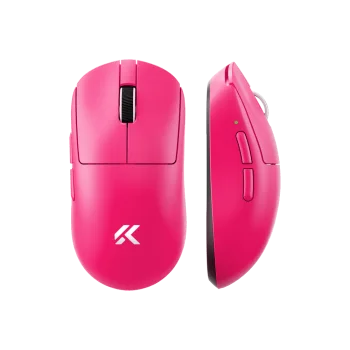 MCHOSE A7 V2 Ultra Wireless Belaidė Žaidimų Pelė | Rose Red