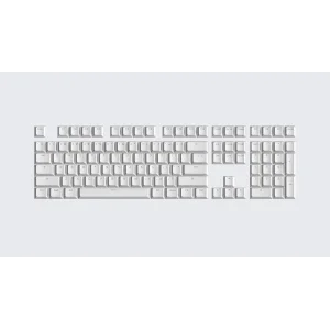 Wooting Double Shot OEM PBT Full Keycap Set | Just White