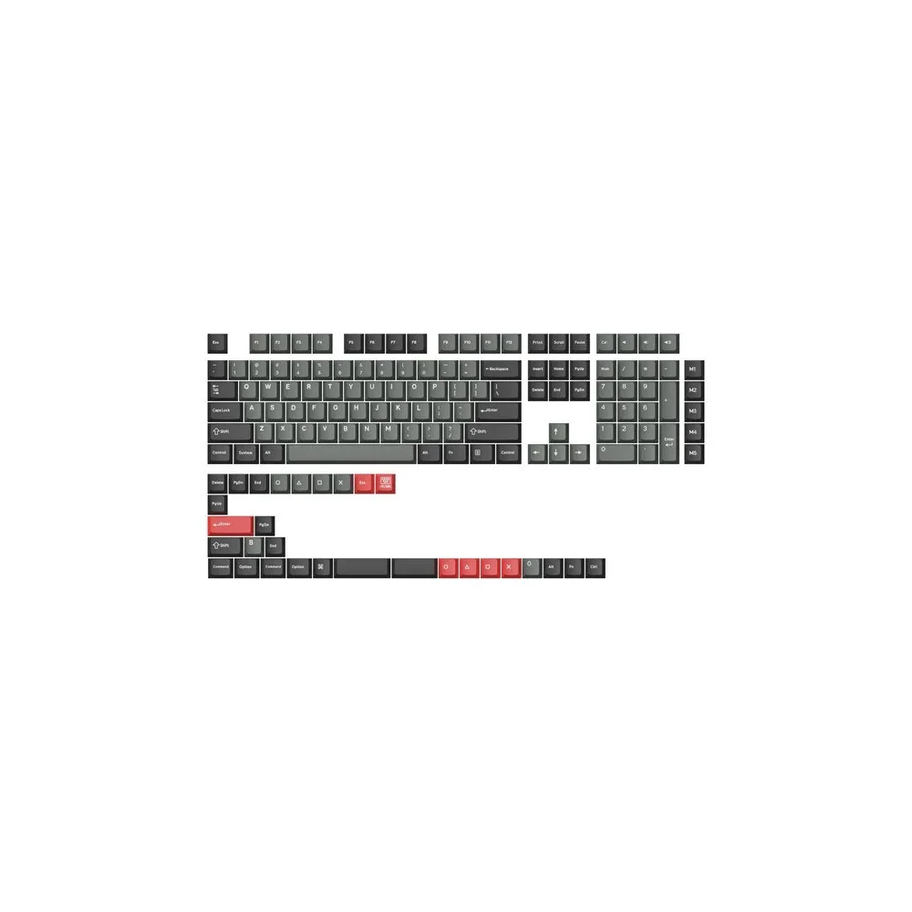 Keychron Double Shot Cherry PBT Full Keycap Set | Dolch Red