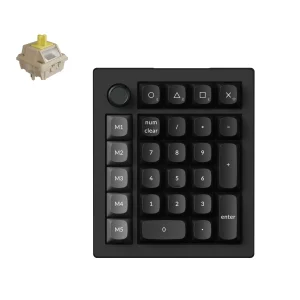Keychron V0 Ultra Wireless Belaidė Žaidimų Klaviatūra | Black, Silk POM Banana