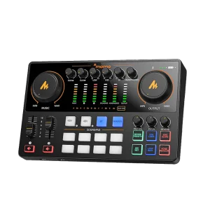 maono Caster E2 Gen 2 Audio Mixer & Interface Garso Plokštė | Black