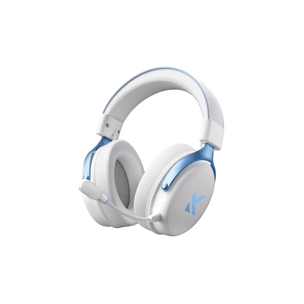MCHOSE V9 Pro Wireless Belaidės Žaidimų Ausinės | Sky White