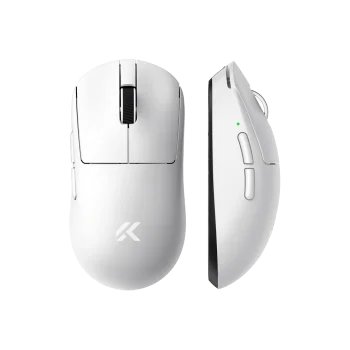 MCHOSE A7 V2 Ultra Wireless Belaidė Žaidimų Pelė | White