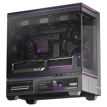Thermalright TL-M10 Vision Kompiuterio Korpusas | Black