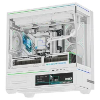 Thermalright TL-M10W Vision Kompiuterio Korpusas | White