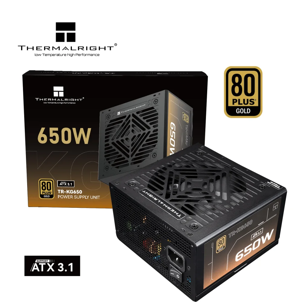 Thermalright KG-650 PSU Maitinimo Blokas | 650W, 80 Plus Gold