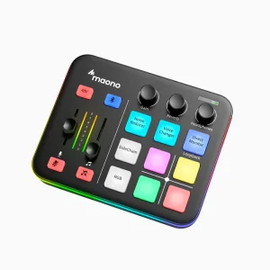 maono Caster G1 NEO Audio Mixer & Interface Garso Plokštė | Black