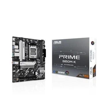 ASUS PRIME B850M-K Pagrindinė Plokštė | mATX, AM5, DDR5