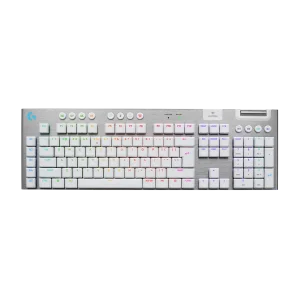 LOGITECH G915 X LIGHTSPEED Wireless Belaidė Žaidimų Klaviatūra | White, GL Tactile Brown