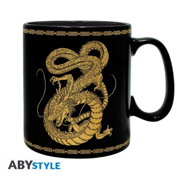DRAGON BALL Mug Puodelis | Golden Shenron, 460 ml