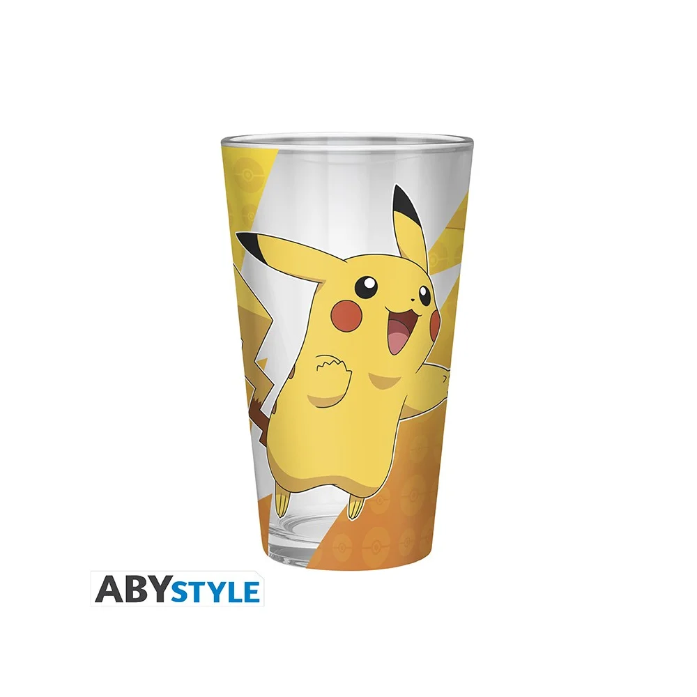 POKEMON Glass Stiklinė | Pikachu, 400 ml