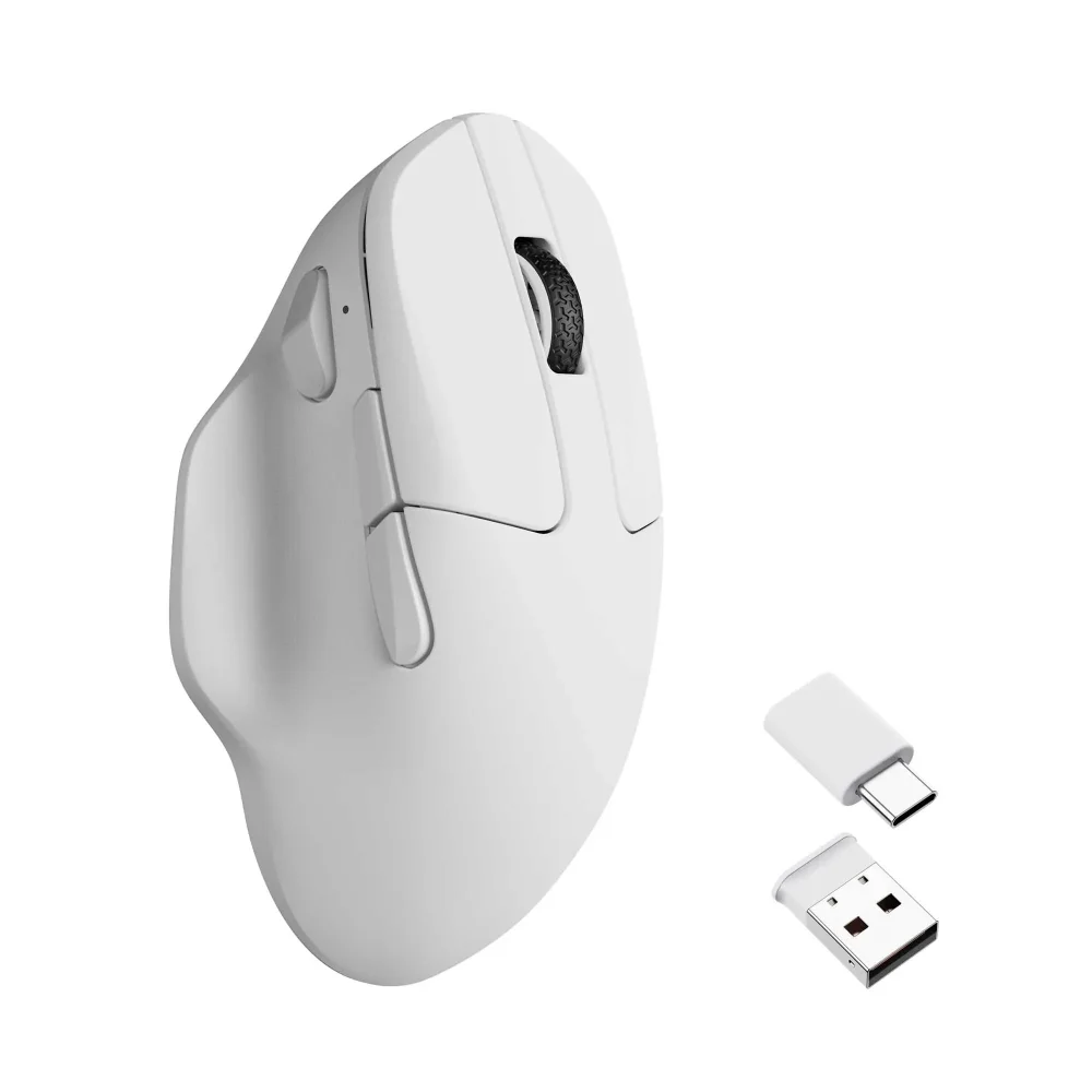 Keychron M7 Wireless Belaidė Žaidimų Pelė | White
