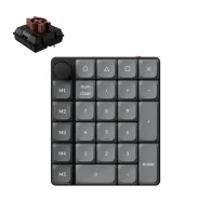 Keychron K0 Max Wireless Belaidė Žaidimų Klaviatūra | Black, Milk POM Brown