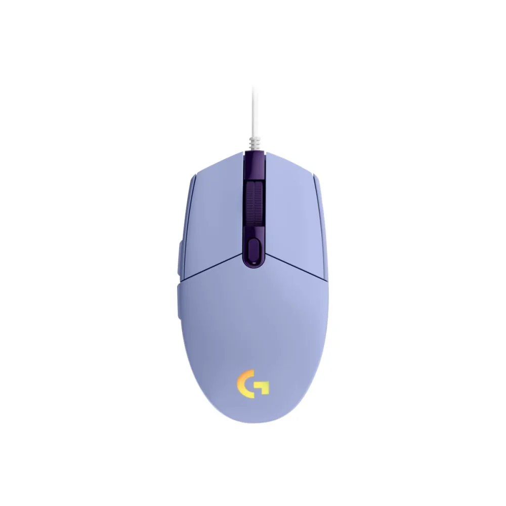 Logitech G203 Lightsync Žaidimų Pelė | Lilac