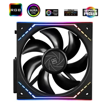 Thermalright TL-M12Q PWM ARGB Ventiliatorius | Black