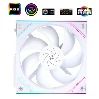 Thermalright TL-M12QW PWM ARGB Ventiliatorius | White