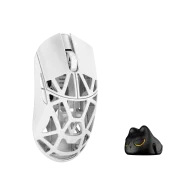 WLMouse Beast X Mini Pro Wireless Belaidė Žaidimų Pelė | Milky White, Solid