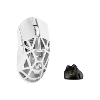 WLMouse Beast X Mini Pro Wireless Belaidė Žaidimų Pelė | Milky White, Solid