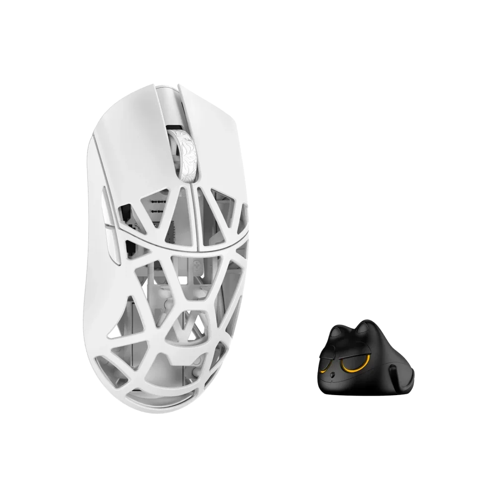 WLMouse Beast X Mini Pro Wireless Belaidė Žaidimų Pelė | Milky White, Solid