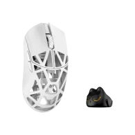 WLMouse Beast X Pro Wireless Belaidė Žaidimų Pelė | Milky White, Solid