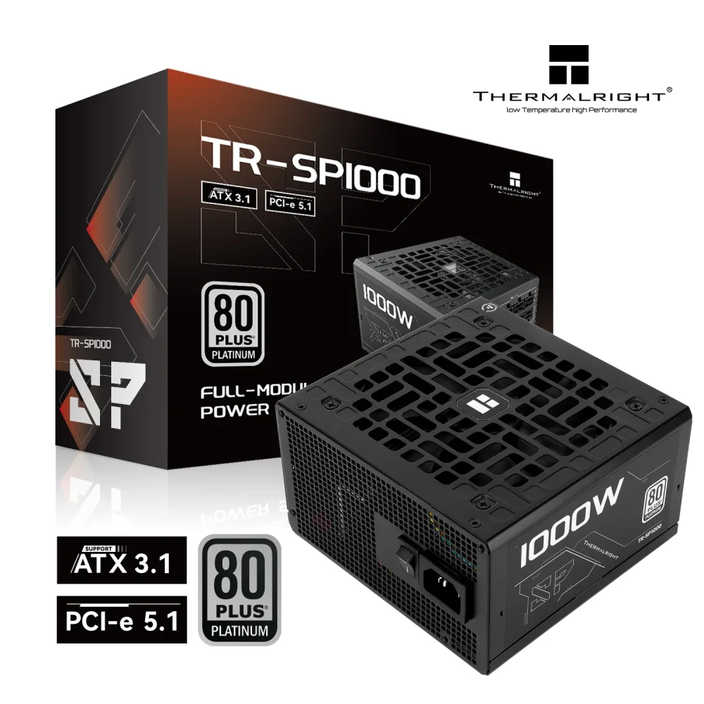 Thermalright SP-1000 PSU Maitinimo Blokas | 1000W, 80 Plus Platinum