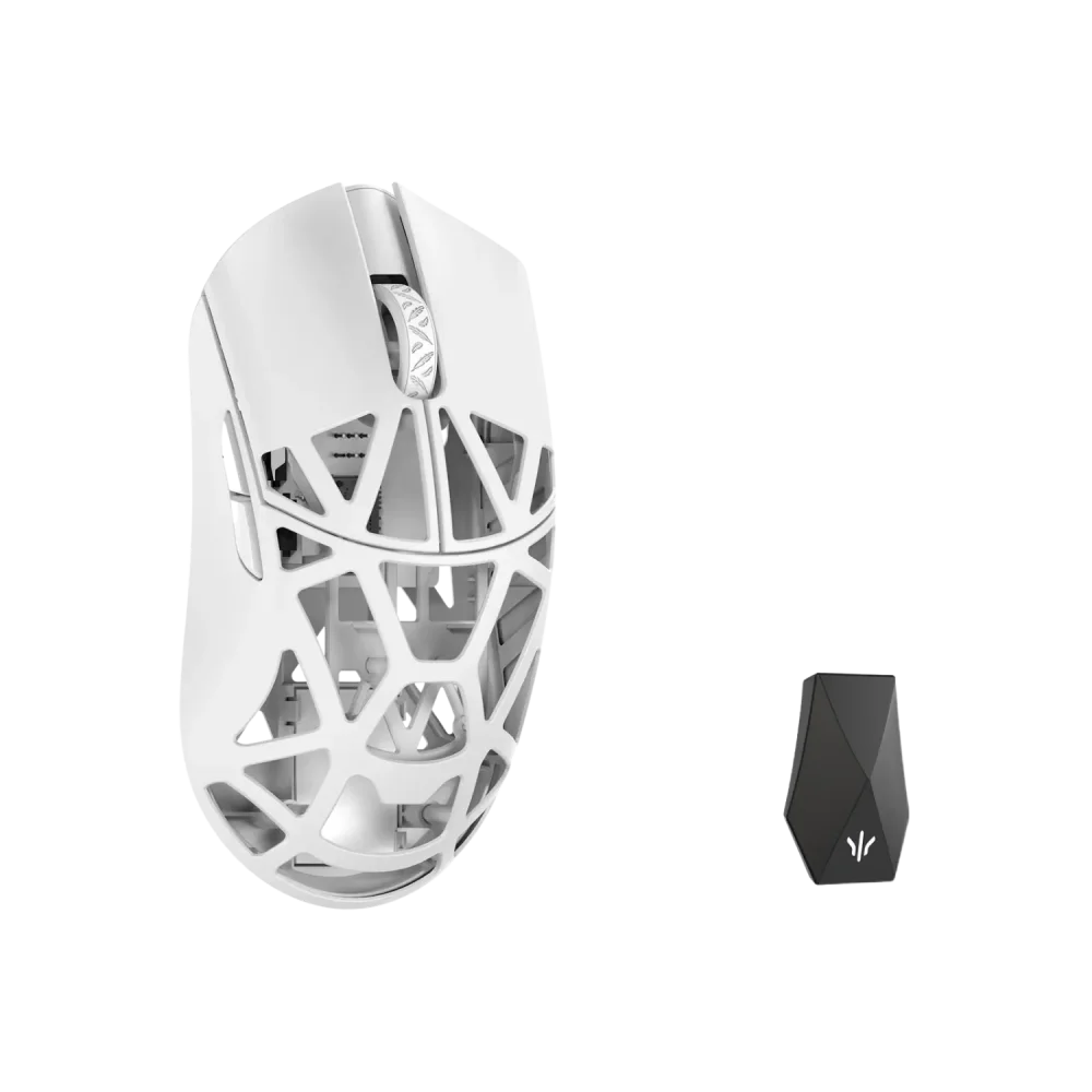 WLMouse Beast X MAX Wireless Belaidė Žaidimų Pelė | Milky White, Solid