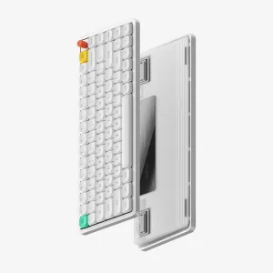 NuPhy Air75 V3 Wireless Belaidė Žaidimų Klaviatūra | Nova White, Red Nano